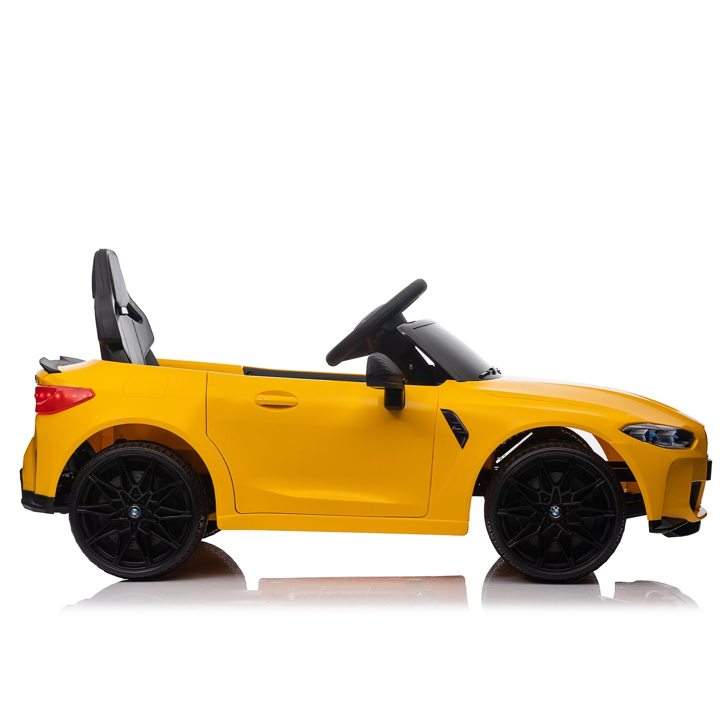 Yellow BMW M4 12v Kids ride on toy car 2.4G W/Parents Remote Control Three speed adjustable - AFFORDABLE QUALITY SHOP